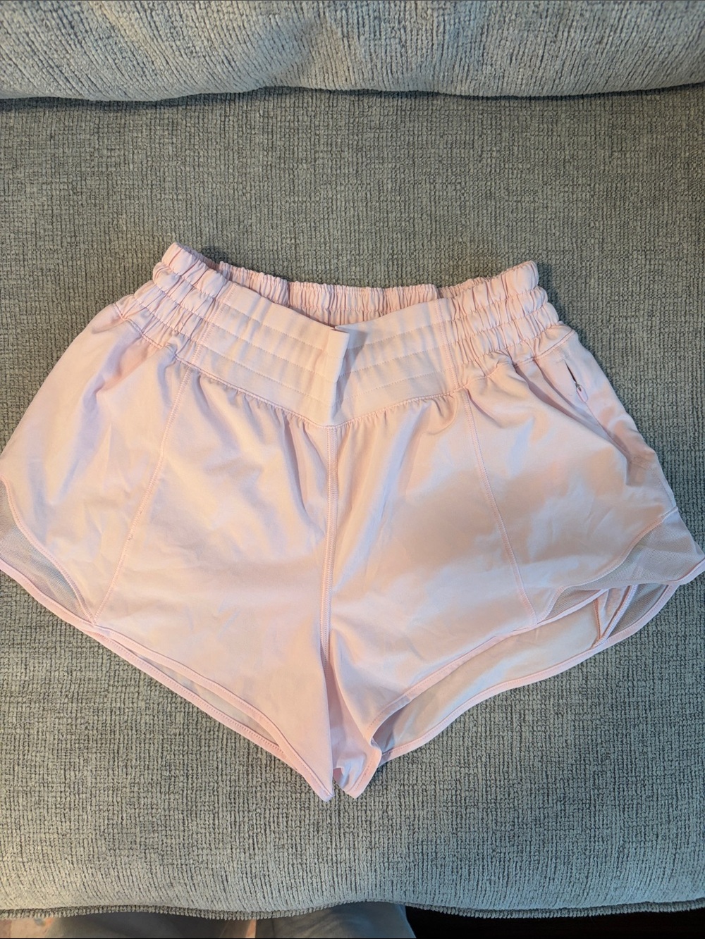 lululemon athletica Soft Pink Running Shorts